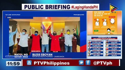 Mga nanalong kandidato sa Halalan 2022 sa Zamboanga del Sur, nai-proklama na