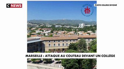 Attaque au couteau devant un collège à Marseille
