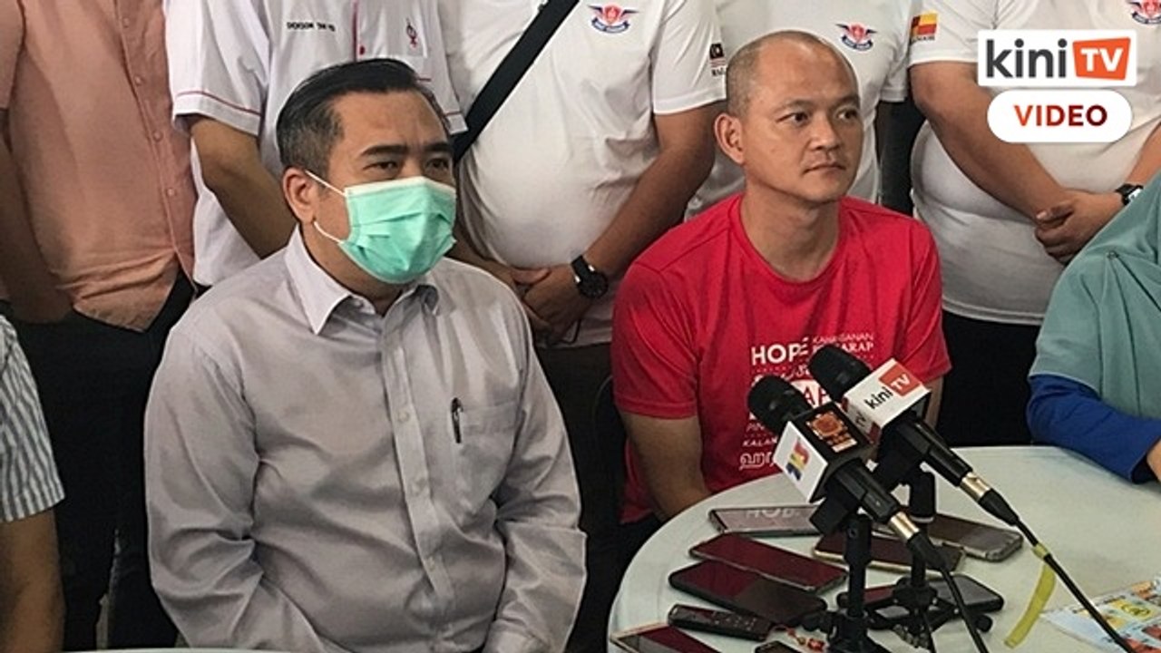 Sidang media Setiausaha Agung DAP, Anthony Loke dan MP Bangi, Ong Kian Ming