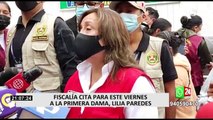 Lilia Paredes: primera dama fue citada a declarar por fiscal de lavado de activos este viernes 13