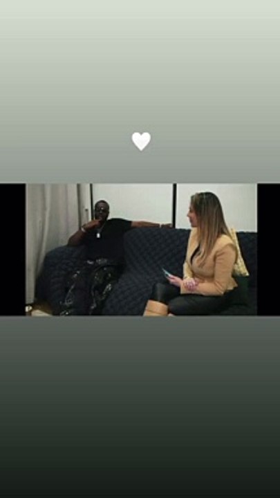 Gims et Magali Berdah discutent de Demdem, la femme de Gims @ Instagram / Demdem