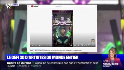 Le défi 3D d'artistes du monde entier