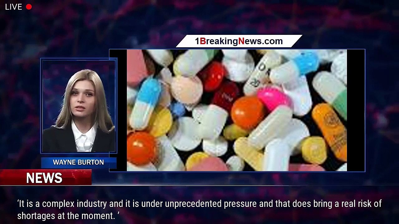 NHS faces shortage of painkillers, steroids and antidepressants as