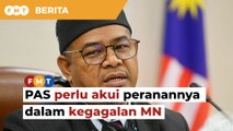 PAS perlu akui peranannya dalam kegagalan MN, kata Khairuddin