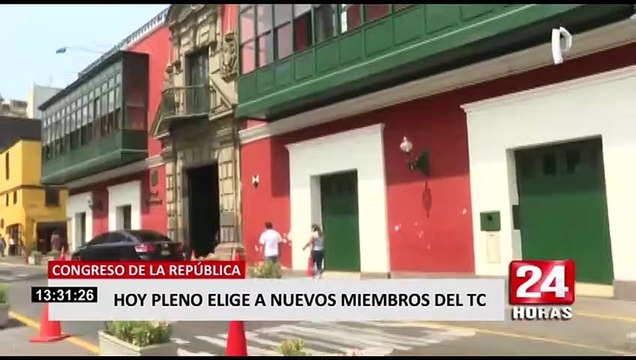 Congreso eligió a los 6 nuevos magistrados del Tribunal Constitucional