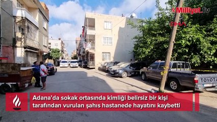 Sokak ortasında tabancayla vurularak öldürüldü
