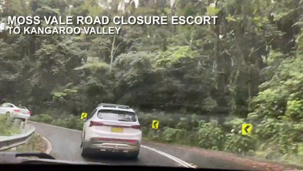 Illawarra Mercury: Moss Vale Road escort into Kangaroo Valley