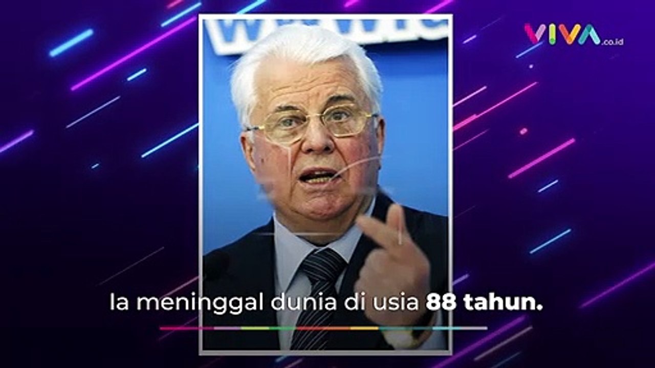 Presiden Pertama Ukraina Wafat, Penyebab Kematian Dirahasiak