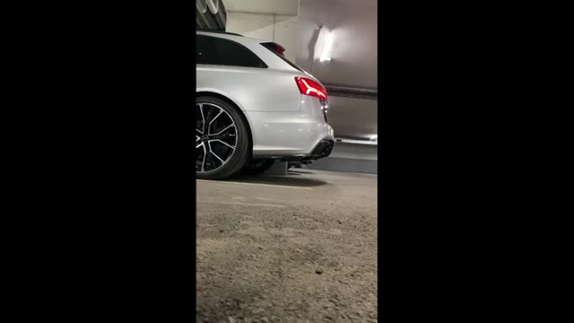 VÍDEO: Sube los altavoces y escucha este Audi RS 6 con escapes Akrapovic