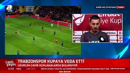 Uğurcan Çakır'dan Kayserispor taraftarına tepki: Ellerine ne geçtiyse bize attılar; böyle kardeş olmaz!
