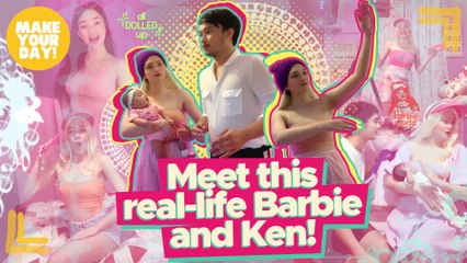 Meet this real-life Barbie and Ken! | Make Your Day