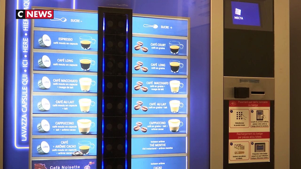 Découvrez pourquoi le prix du café va augmenter dans les prochaines semaines en France à la machine à café dans les entreprises - VIDEO