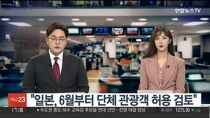 "일본, 6월부터 단체 관광객 허용 검토"