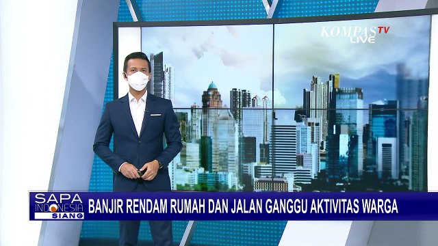 Diguyur Hujan Deras, Kecamatan Periuk, Karawaci Hingga Sangiang Terendam Banjir!