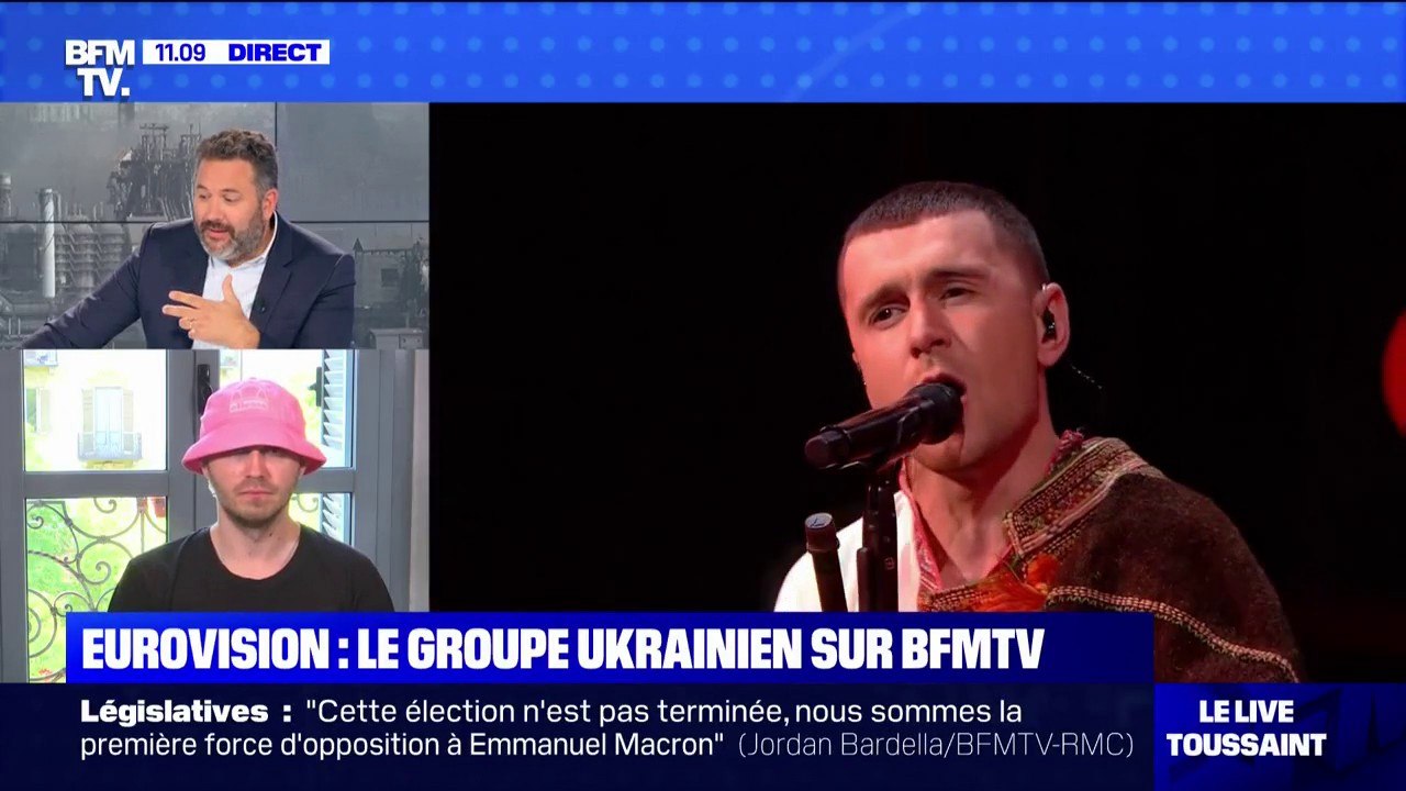 Oleh Psiuk, leader de Kalush Orchestra: "Je pré...