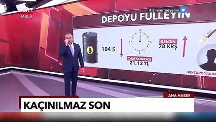 TGRT sunucusu benzin zammına isyan etti: Yine koşa koşa zam yaptılar