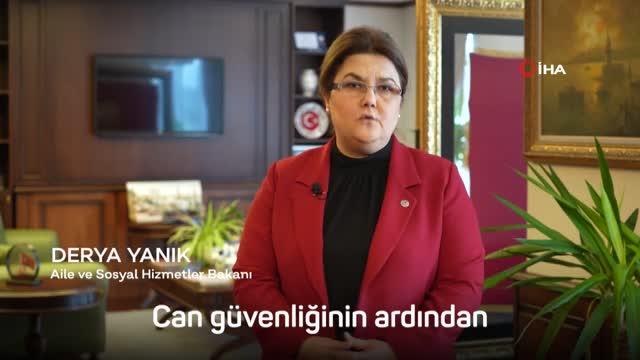 Bakan Yanık: Engelli vatandaşlarımızın eğitim, sağlık, güvenlik, istihdam gibi temel haklarına tam olarak ulaşmaları için çalışıyoruz