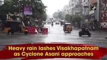 Heavy rain lashes Visakhapatnam as cyclone Asani approaches