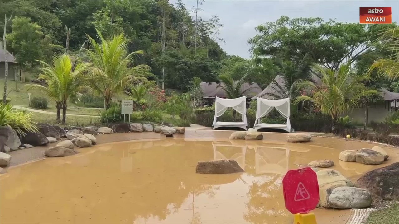 Resort milik Tiara di Janda Baik turut terjejas banjir kilat Video