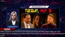The Bold and the Beautiful Spoilers: Tuesday, May 10 Recap – Taylor Tricks Sheila with Hayes O - 1br