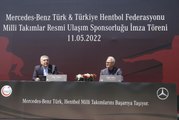 Türkiye Hentbol Federasyonu ile Mercedes-Benz Türk arasında sponsorluk anlaşması imzalandı