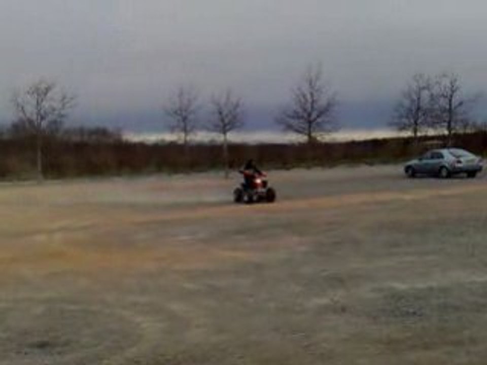 Drift en Quad au parc