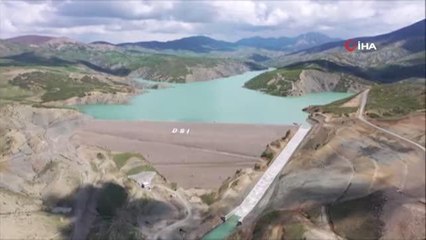 Yağışlar etkisini gösterdi... Elazığ'da Kanatlı barajı tam doluluğa ulaştı