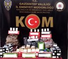 Gaziantep'te 134 kilogram kaçak nargile tütünü ele geçirildi