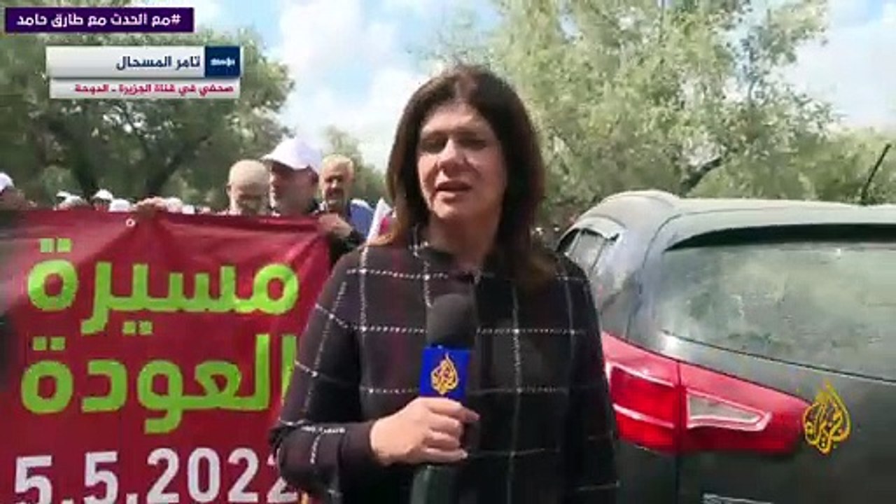 سيرحل المحتل باجرامه وعنصريته.. ويبقى دم شيرين يروي أرض فلسطين.. ينبت زعترا.. ويزهر وردا.. #وداعاًشيرينأبو_عاقلة