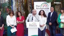 Así ha sido la presentación de Por Andalucía, el proyecto político de confluencia de las izquierdas en Andalucía
