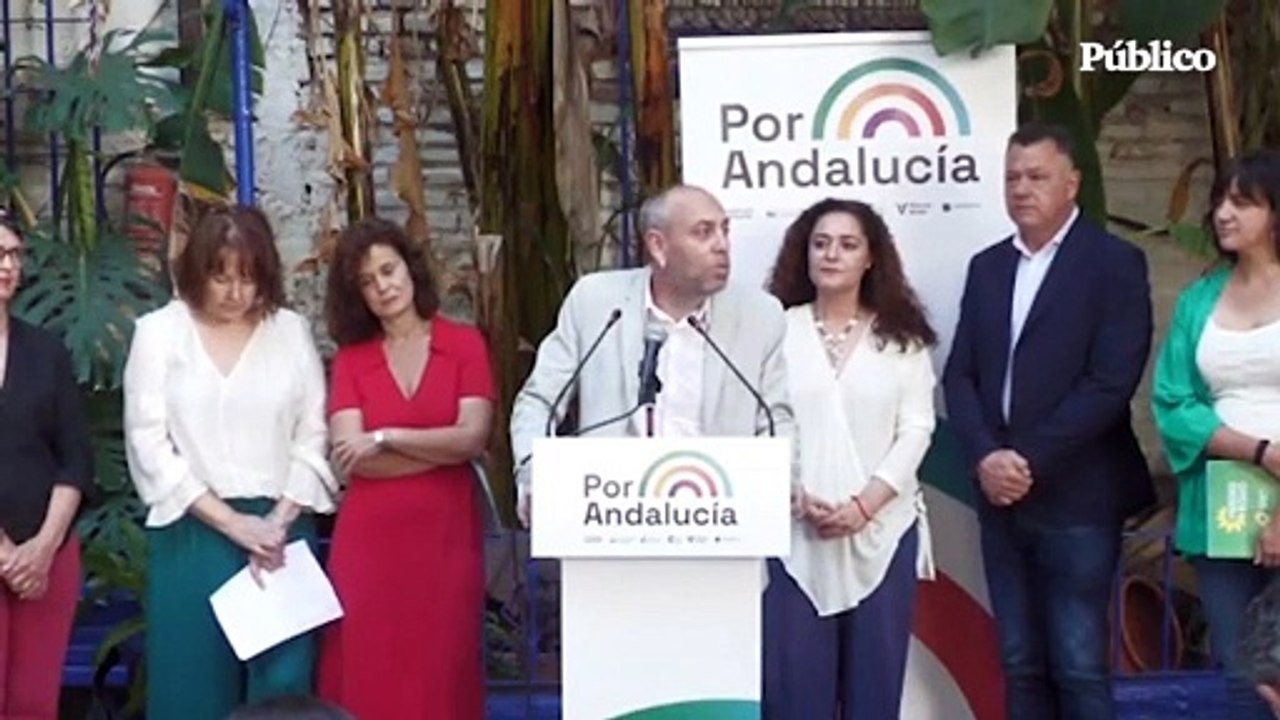 Así ha sido la presentación de Por Andalucía, el proyecto político de confluencia de las izquierdas en Andalucía