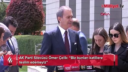 AK Parti Sözcüsü Çelik'ten sığınmacı açıklaması