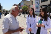 Edirne'de tıp öğrencilerinden 