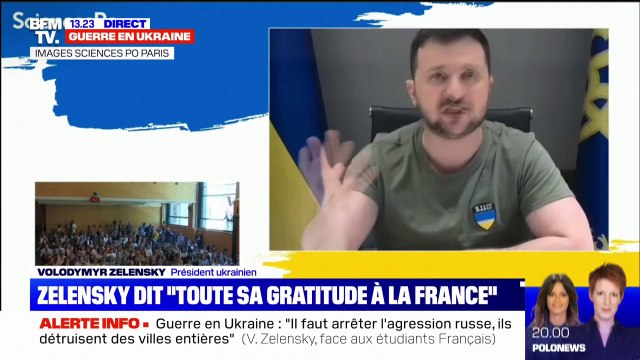 Volodymyr Zelensky: Nous voulons juste récupérer ce qui nous appartient, notre territoire