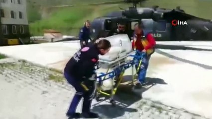 Emniyet, bel kısmı doğuştan açık olan bebek için seferber oldu