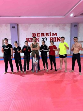 Dersim kick boks sporcuları, Dünya Kupası'nda Türkiye'yi temsil edecek