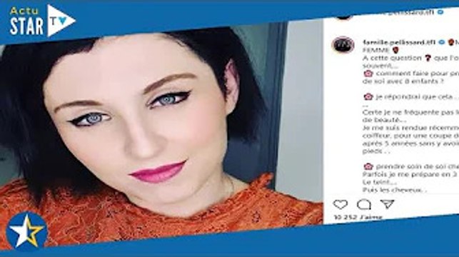 Familles nombreuses : la décision radicale d'Amandine Pellissard, complexée par ses seins