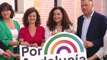 'Por Andalucía' se presenta escenificando unidad y pidiendo 