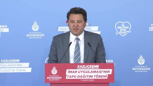 Kazlıçeşme'deki 30 Yıllık İmar Sorunu Çözüldü. İmamoğlu: Bireysel ya da Bir Grubun Rantı Üzerinden Tek Bir Talebi Dahi İbb Meclisi'ne Taşımadık