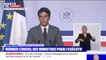 Gabriel Attal: "Emmanuel Macron a eu un mot de remerciement appuyé pour le gouvernement et Jean Castex"