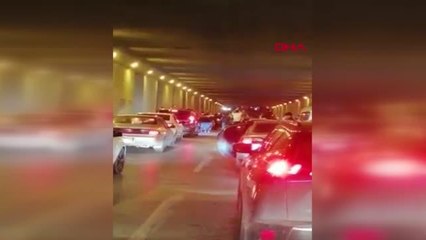 Son dakika haberi! ASKER UĞURLAMADA, TÜNELDE YOL KESİP HAVAYA ATEŞ AÇTILAR
