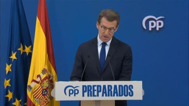 Feijóo acusa a Sánchez de debilitar a la nación con su gestión errática de la investigación de las escuchas