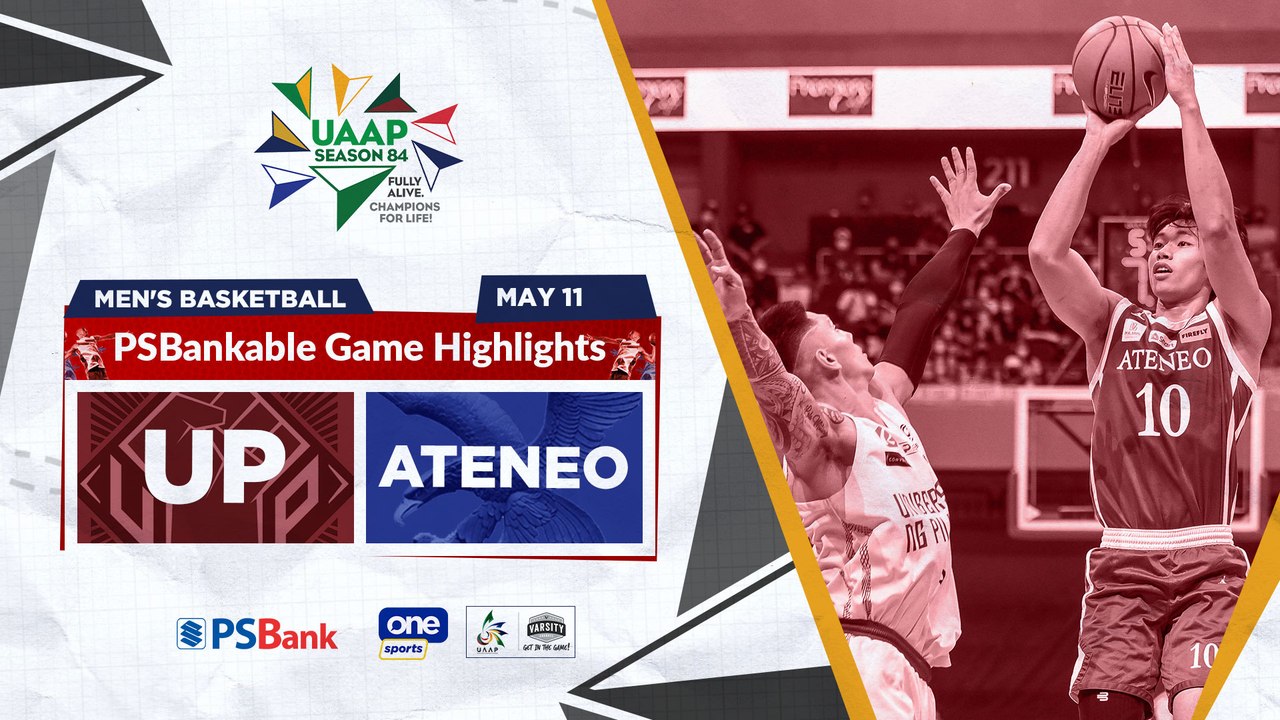 Ateneo vs. UP Finals Game 2 highlights | UAAP Season 84 Men's Basketball