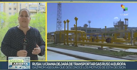 Ucrania reduce transportación de gas ruso hacia Europa
