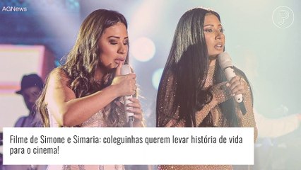Simone e Simaria planejam filme emocionante sobre história de vida e revelam nome desejado para elenco