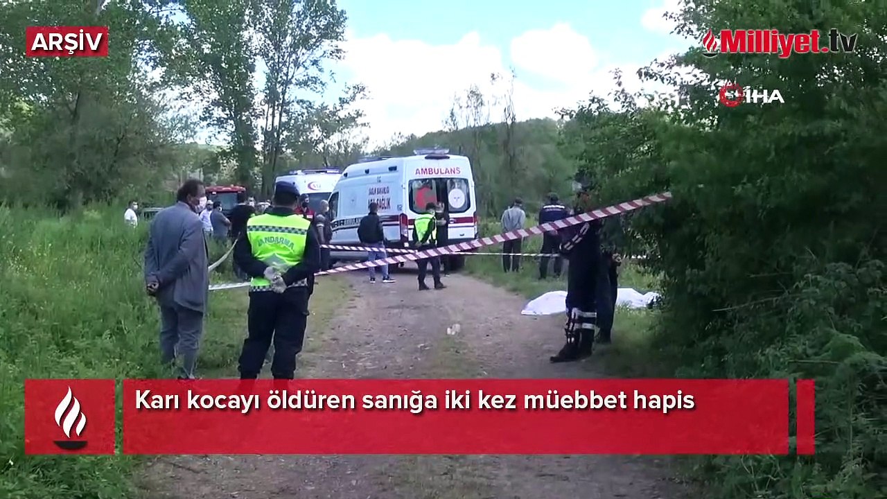 Karı kocayı öldüren sanığa iki kez müebbet hapis