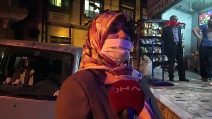 Merdiven boşluğundaki eşyaları ateşe verdi! Herkes sokağa döküldü