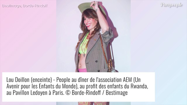 Lou Doillon enceinte : proche de l'accouchement, elle expose son ventre très rond à une soirée mode