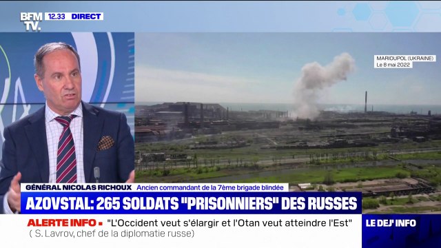 265 combattants ukrainiens d'Azovstal, dont 51 gravement blessés, se sont constitués prisonniers, selon Moscou