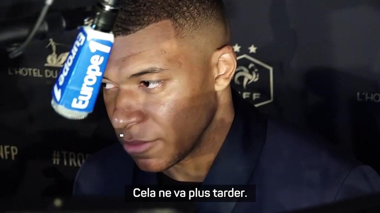 Trophées UNFP - Mbappé et son avenir : "Ma décision ne va pas tarder"